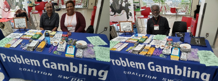 Problem gambling summit table