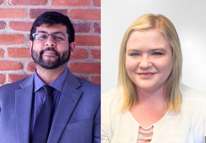 Abdullah Mahmood and Rachel Johnson